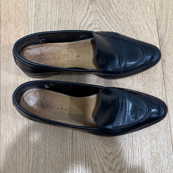 Everlane Modern Loafer Black leather Sz 7.5 - Picture 5 of 9